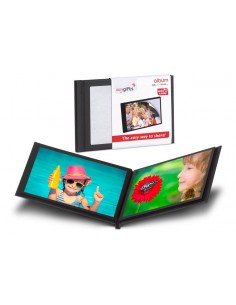 ALBUM NEGRO 10X15 CON PORTADA, 12+1 CARAS