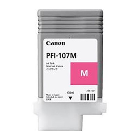 Tinta Canon PFI-107 M Magenta - 130 ml.