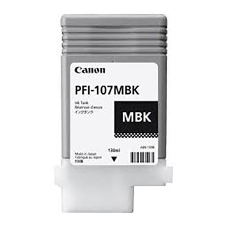 Tinta Canon PFI-107 MBK Negro Mate -...