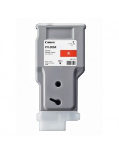 TINTA CANON PFI-206R ROJO...