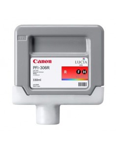 TINTA CANON PFI-306R ROJO,...