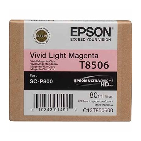 Tinta Epson Magenta Claro T850600 -...