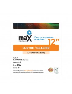 LUSTRE GLACIER, 12" (30,5cm... 2