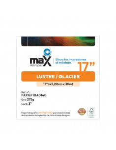 LUSTRE GLACIER, 17" (43,2cm... 2