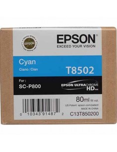 Tinta Epson T8502 Cían - 80...
