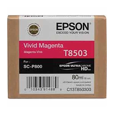 Tinta Epson T8503 Magenta - 80 ml.